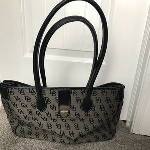 Dooney and Bourke large double handle tote